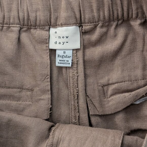 Women's Linen Essential Trouser - Picture 7 of 7